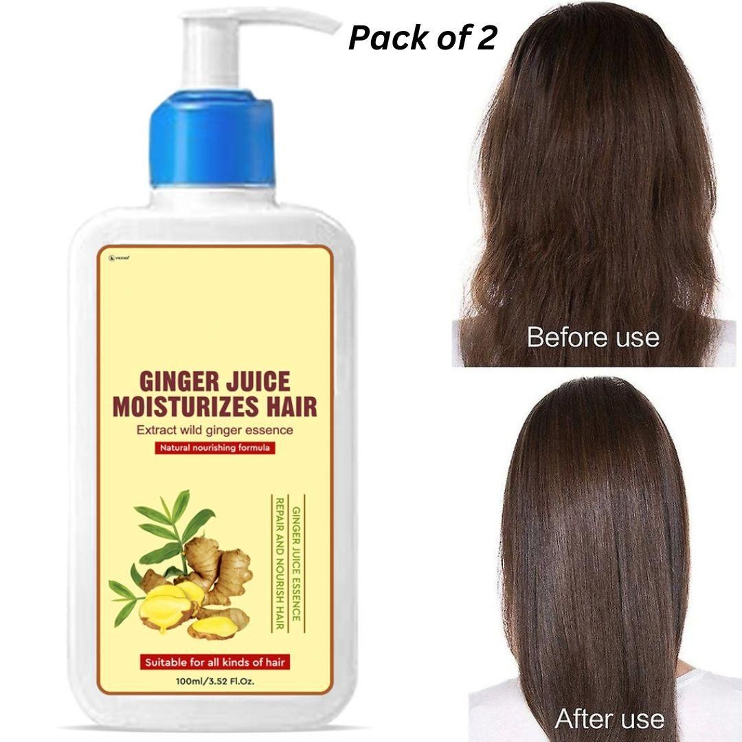 Ginger Juice Hair Shampoo (🔥 Buy 1 Get 1 FREE Today Only) 100ML Each