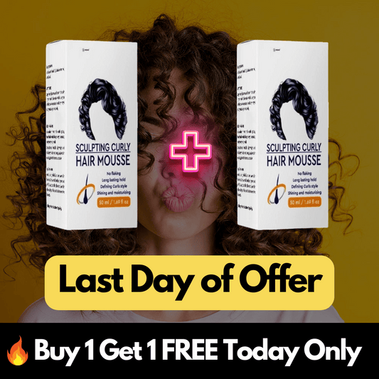 Sculpting Curly Hair Mousse (🔥Buy 1 Get 1 FREE Today Only) 100ml Pack of 2