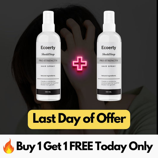 Ecoerty SheddStop Pro-Strength Hair Spray (🔥 Buy 1 Get 1 FREE Today Only)