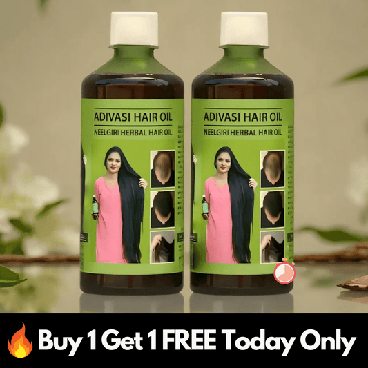 ORIGINAL Authentic Adivasi Nilgeri Herbal Hair Oil (🔥Buy 1 Get 1 FREE Today Only) 125ML Each